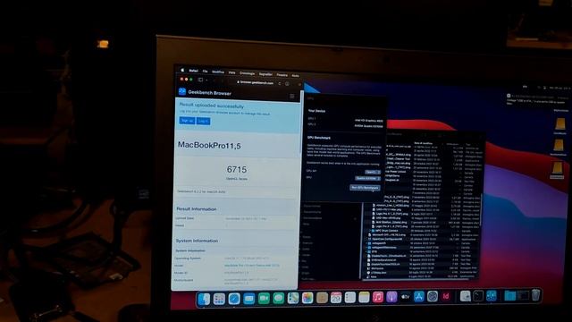 MacOS performance AMD s7100x vs Quadro k3100m MXM cards смотреть онлайн