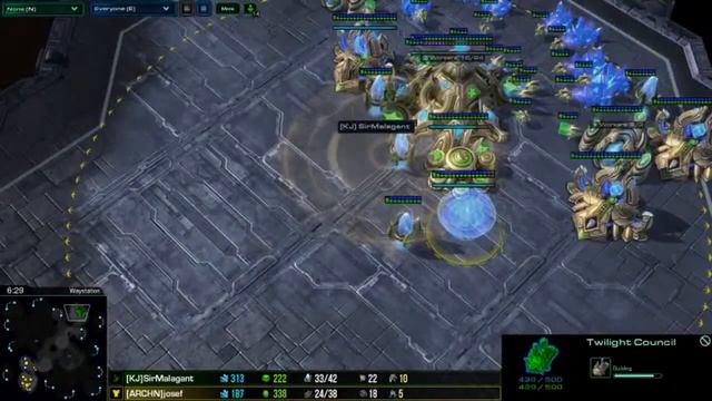 josef vs SirMalagant week 2 - season 2 Starcraft 2 league смотреть онлайн