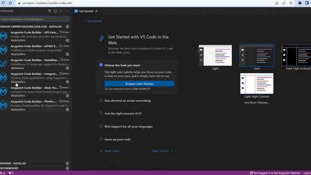 #1: Anypoint Code Builder | Web-based IDE based on Visual Studio Code | BETA Version смотреть онлайн