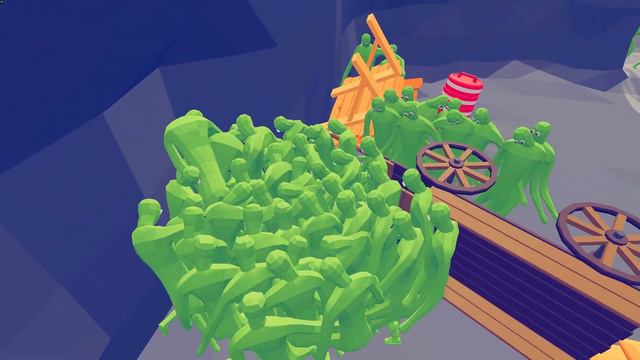 Zombies invaded the Helms Deep & Army Soldier Defend Castle - Totally Accurate Battle Simulator TAB смотреть онлайн