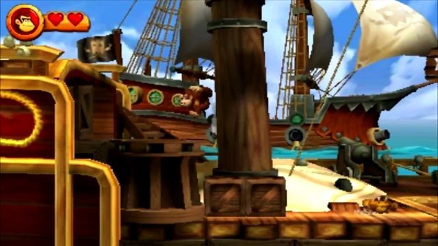 Donkey Kong Country Returns 3D - (1080p) 100% Part 5 - World 3-1, 3-2, 3-3, 3-4, & 3-5 смотреть онлайн