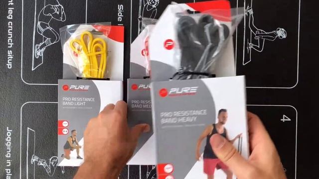 Резиновые петли Pure2Improve Pro Resistance Band смотреть онлайн