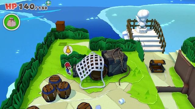 Hammer Island Walkthrough | ?-Blocks, Toads, legendary Hammer | Paper Mario The Origami King смотреть онлайн