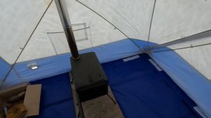 ОБОГРЕВ ЗИМНЕЙ ПАЛАТКИ! БЛИНДАЖНАЯ СВЕЧА!