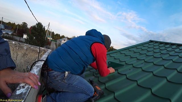 Ставим Снегозадержатели/Дачный выпуск №3 смотреть онлайн