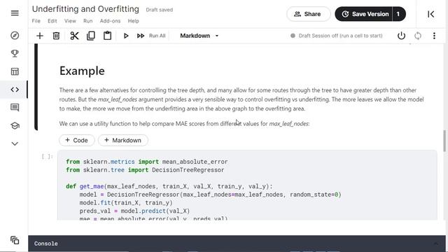 Kaggle 30 Days of Machine Learning Day 10 Part 1 Tutorial on Overfitting and Underfitting смотреть онлайн