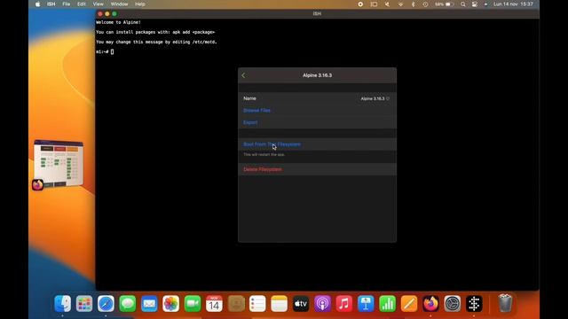 iSH: aggiornare Alpine Linux смотреть онлайн