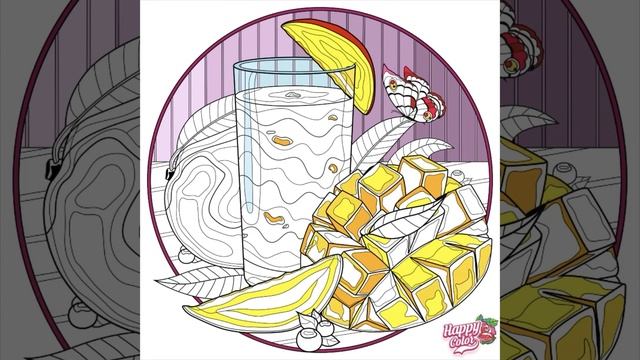 CALMING COLORING - FOOD смотреть онлайн