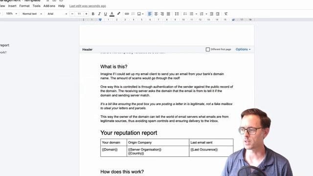 How to add Image Header in Google Docs смотреть онлайн