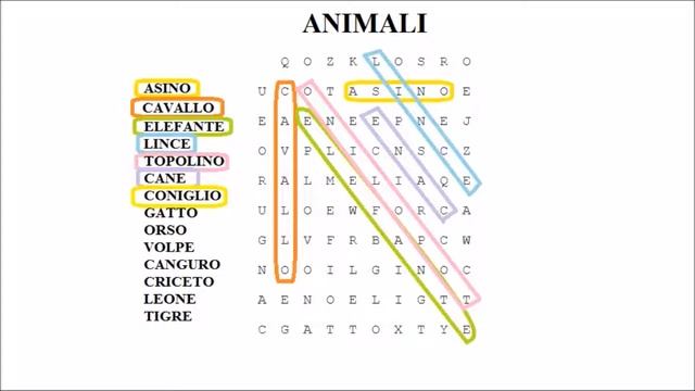 Parole intrecciate per bambini delle elementari e per tutta la famiglia смотреть онлайн
