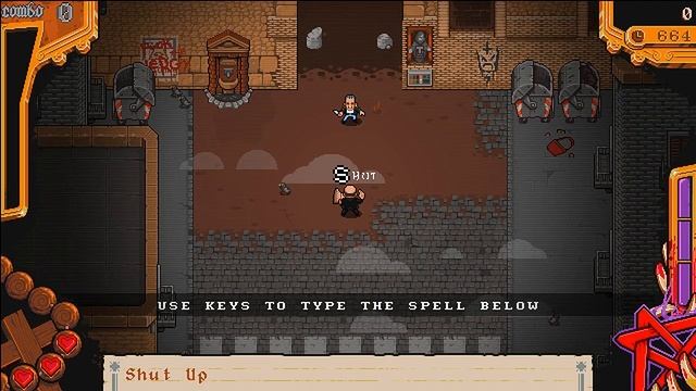 THE TEXTORCIST GAMEPLAY PART 1 : BRAND NEW BULLET HELL TYPING GAME смотреть онлайн