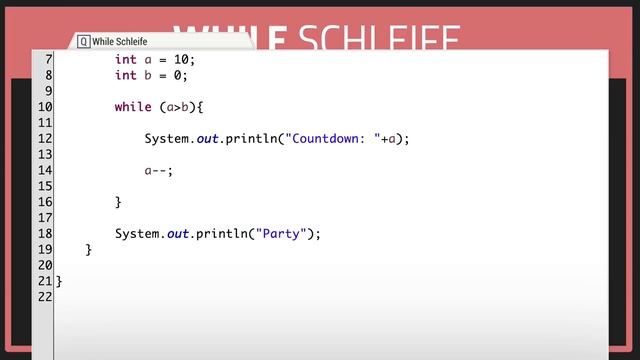 While-Schleife Programmieren - Java Tutorial 8 смотреть онлайн