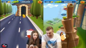 Ковбой Анджела против Агента Тома в веселом забеге в оигре Том бег за золотом от Каталекс!