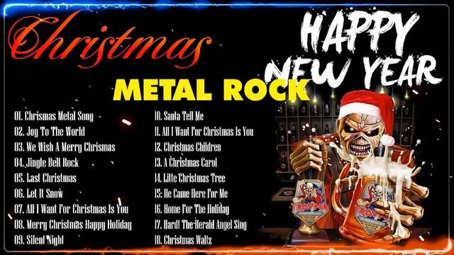 Merry Heavy Metal Christmas Songs 2023??? The Best Of Christmas Metal Songs Of All Time ??? смотреть онлайн