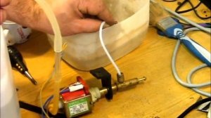 Проверка работы помпы ULKA кофемашины