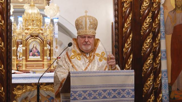 Проповідь владики Тараса Сеньківа в неділю 28-му по Зісланні Святого Духа смотреть онлайн