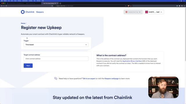 How To Create a Time-Based Upkeep With Chainlink Automation v1.2 | Chainlink Engineering Tutorials смотреть онлайн