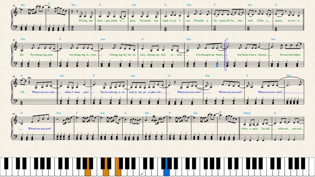 We Are Domi — Lights Off Piano Sheet Music смотреть онлайн