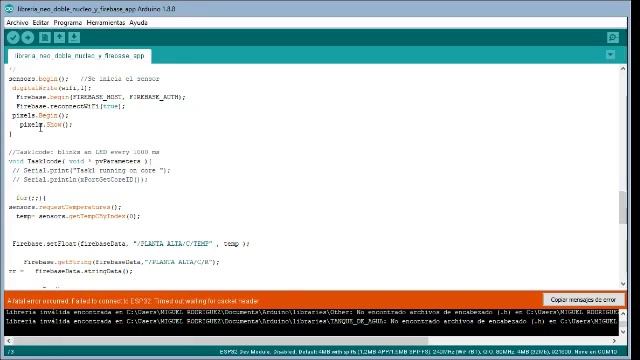 Configurando ESP32 + WS2812 + FIREBASE con IDE de Arduino смотреть онлайн
