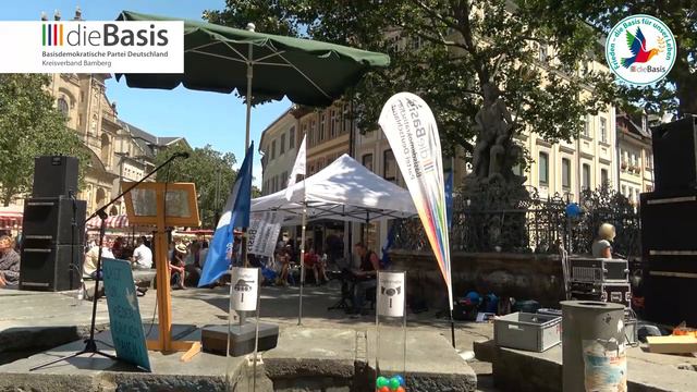 Kundgebung Für Den Frieden In Bamberg | DieBasis Bayern