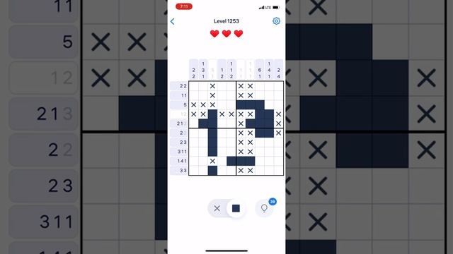 Nonogram.com - Number Puzzle LEVEL 1253 смотреть онлайн