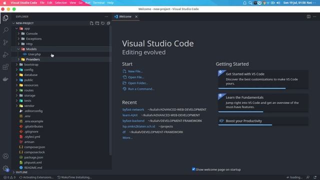 #1 Laravel 8 - Install Laravel 8 via Composer смотреть онлайн