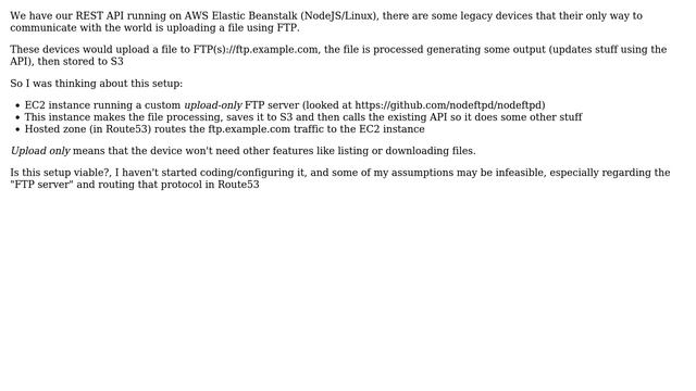 Software Engineering: FTP upload on AWS Elastic Beanstalk смотреть онлайн