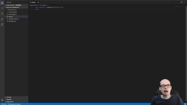 DISCORD BOT DEV V12 || Setup + simpel command | Tutorial #1 [Nederlands /Dutch] смотреть онлайн