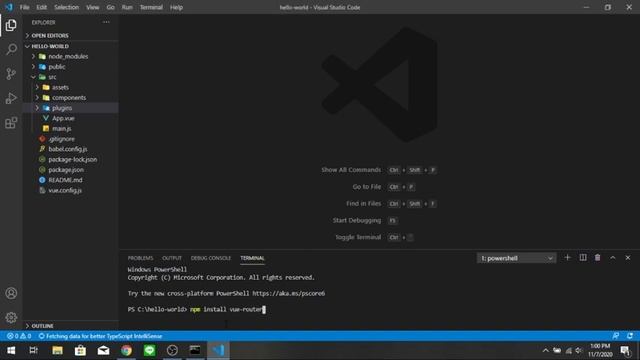Install Vue CLI смотреть онлайн