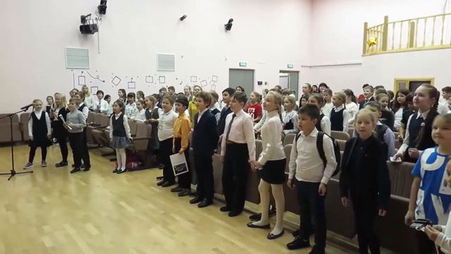 ГБОУ Школа 2051 Встреча с олимпийским чемпионом Финальная песня 2018 смотреть онлайн