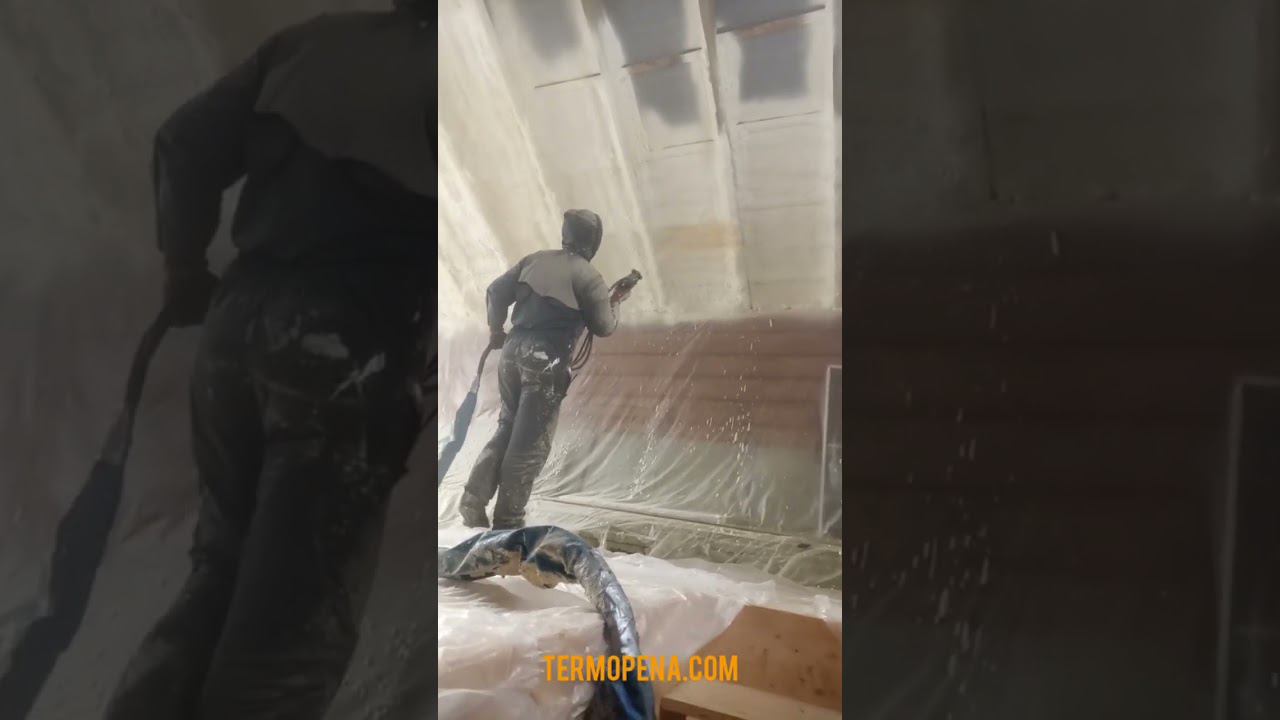 Утепление мансарды в зимнее время пенополиуретаном (ППУ) | Termopena.com смотреть онлайн