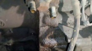 Снятие компрессора DAF XF 105  2007г