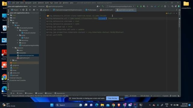 5 main project | demo on crud api creation using java ,spring boot | set up sql connection. смотреть онлайн