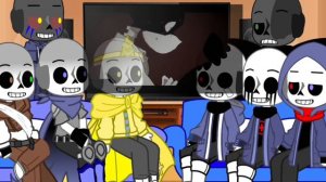 •Реакция Сансов•Undertale AU•