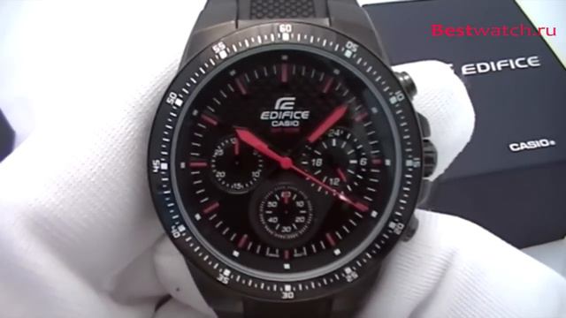 Обзор мужских часов Casio Edifice EF-552PB-1A4 смотреть онлайн