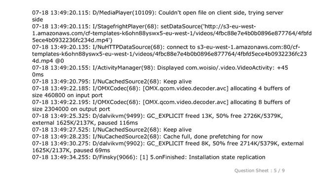 Android : Android MediaPlayer error (1, -2147483648) смотреть онлайн