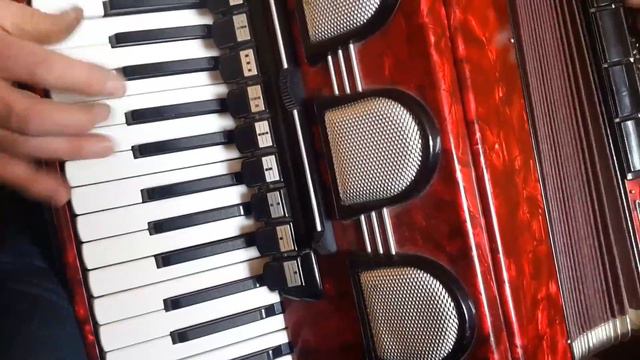 Weltmeister Stella 120 Bass LMMH Accordion Akkordeon Fisarmonica Red AC348(3) смотреть онлайн