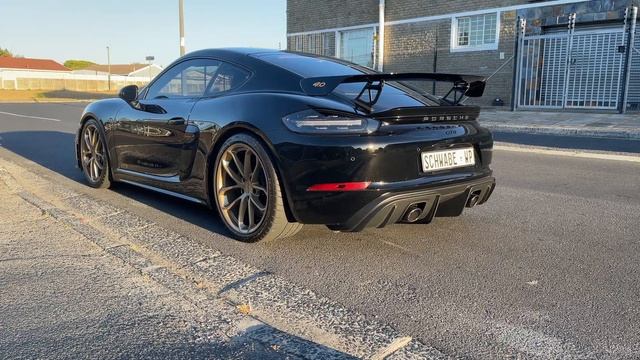 Porsche 718 GT4 Kline Exhaust Steel (OAP & Muffler) with ASR CB2 valve control unit. смотреть онлайн