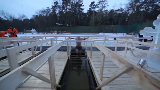Крещенское купание 19.01.15 смотреть онлайн