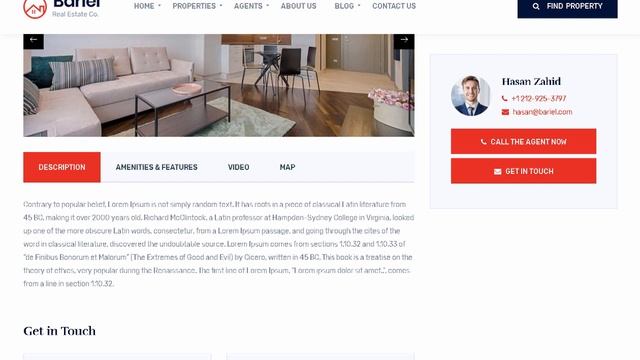 Bariel - Real Estate WordPress Theme | Themeforest Templates смотреть онлайн