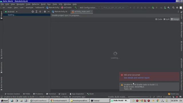 Android Studio. Програма Hello World для годинника Samsung Galaxy Watch4 Classic смотреть онлайн