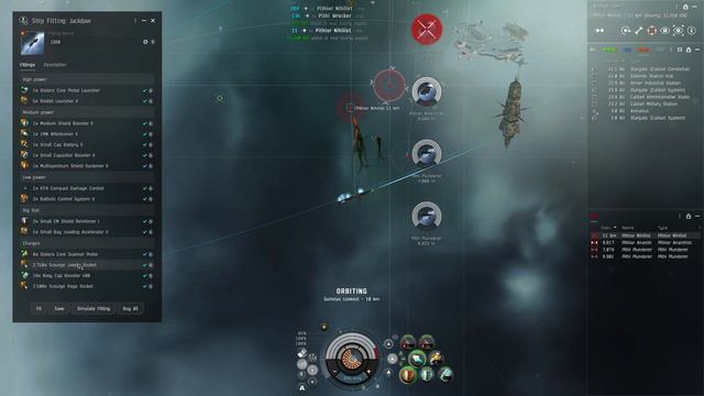 Eve Online - Jackdaw Tactical Destroyer смотреть онлайн