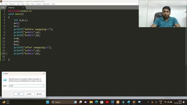 Swapping | Numbers | Lecture 11 #programming #code #369 смотреть онлайн