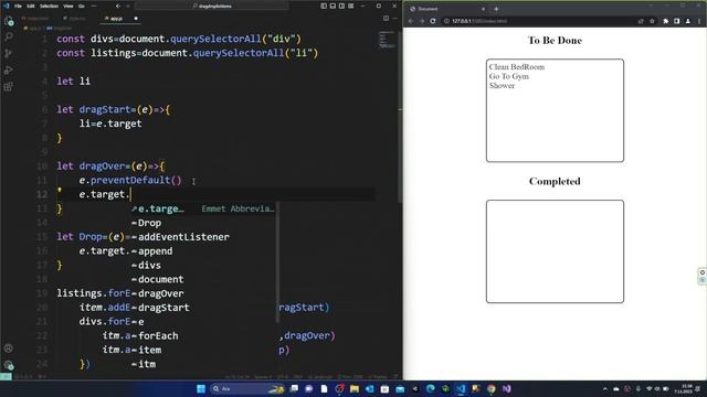 How to create drag & drop in javascript смотреть онлайн