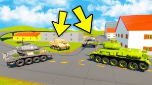 БИТВА ЛЕГО ТАНКОВ ВТОРОЙ МИРОВОЙ ВОЙНЫ! ЛЕГО ВТОРАЯ МИРОВАЯ ВОЙНА В БРИК РИГС (Brick Rigs)