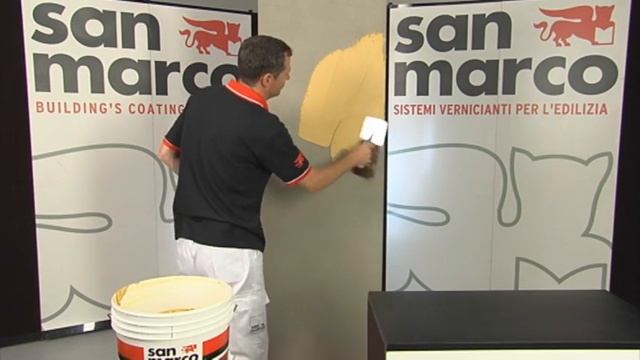 Фасадная штукатурка 'имитация шлифованного мрамора' San Marco Acrisyl Decora Cristal