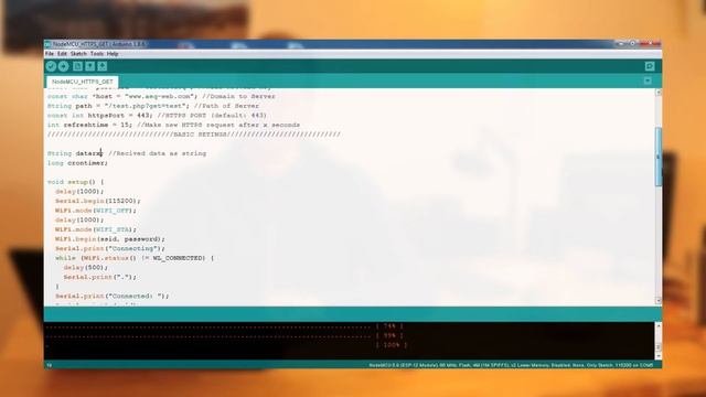 NodeMCU ESP8266 - SSL verschlüsselter HTTPS Request mit Post & GET Parametern - ohne CA-Check смотреть онлайн