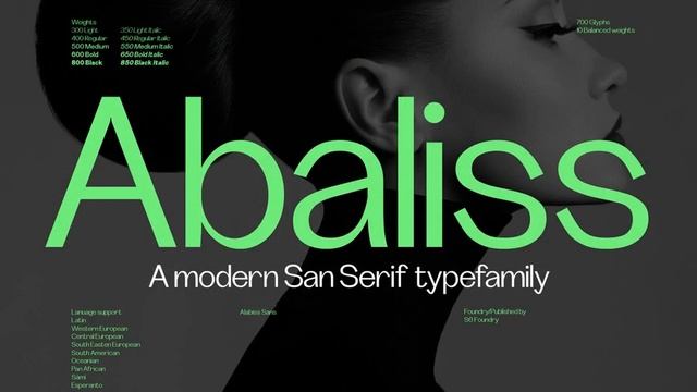 Download Abaliss Font смотреть онлайн