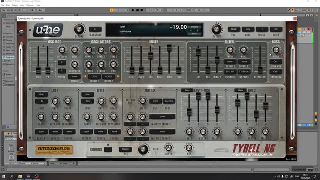 Розбір VST синтезатора Tyrell N6 /на українській/ смотреть онлайн