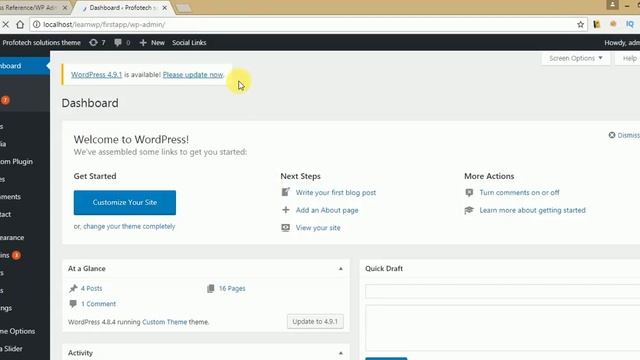 Wordpress Theme Options Development for beginner (Part 10) Custom Menus & Submenus at Admin bar смотреть онлайн